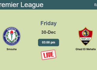 How to watch Smouha vs. Ghazl El Mehalla on live stream and at what time
