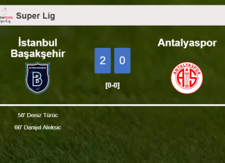 İstanbul Başakşehir beats Antalyaspor 2-0 on Tuesday