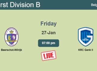 How to watch Beerschot-Wilrijk vs. KRC Genk II on live stream and at what time