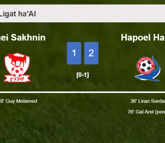 Hapoel Haifa defeats Bnei Sakhnin 2-1