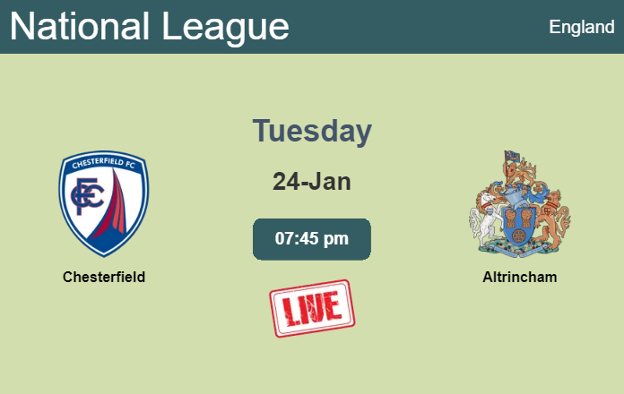 How to watch Chesterfield vs. Altrincham on live stream and at what time