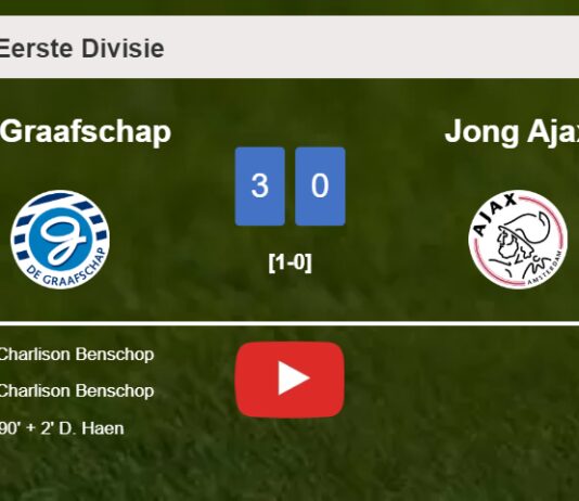 De Graafschap prevails over Jong Ajax 3-0. HIGHLIGHTS