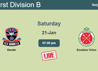 How to watch Dender vs. Excelsior Virton on live stream and at what time