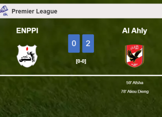 Al Ahly defeated ENPPI with a 2-0 win