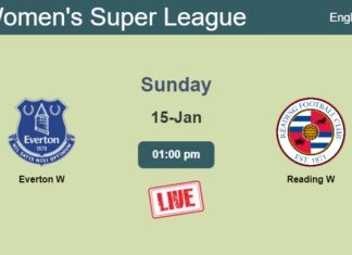 How to watch Everton W vs. Reading W on live stream and at what time
