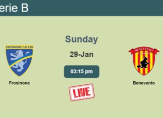 How to watch Frosinone vs. Benevento on live stream and at what time