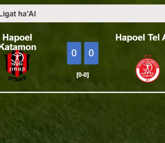 Hapoel Katamon draws 0-0 with Hapoel Tel Aviv on Saturday