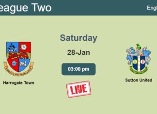 How to watch Harrogate Town vs. Sutton United on live stream and at what time