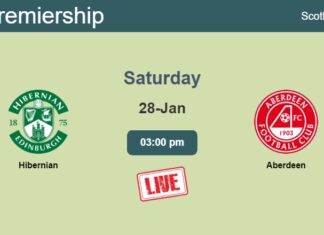 How to watch Hibernian vs. Aberdeen on live stream and at what time