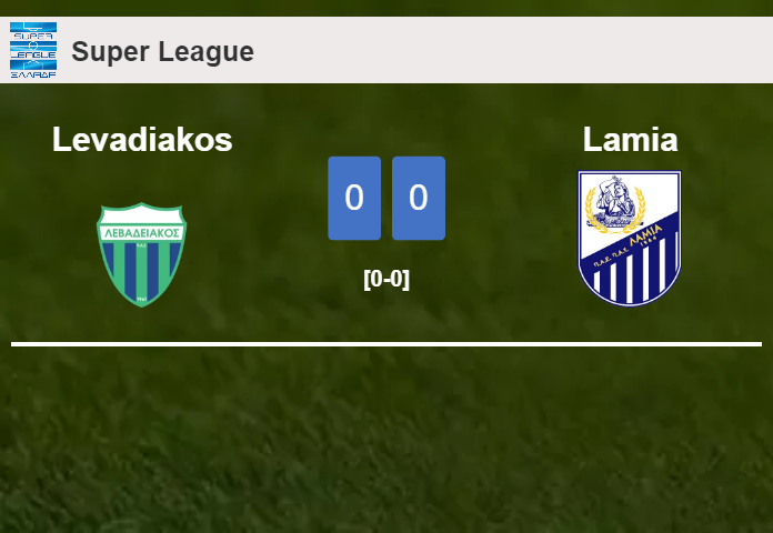 Levadiakos draws 0-0 with Lamia on Sunday