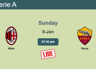 How to watch Milan vs. Roma on live stream and at what time