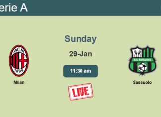How to watch Milan vs. Sassuolo on live stream and at what time