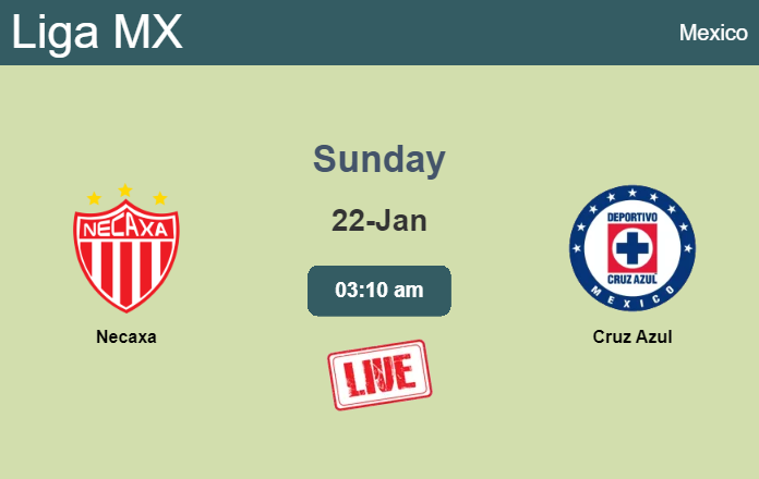How to watch Necaxa vs. Cruz Azul on live stream and at what time