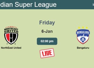 How to watch NorthEast United vs. Bengaluru on live stream and at what time