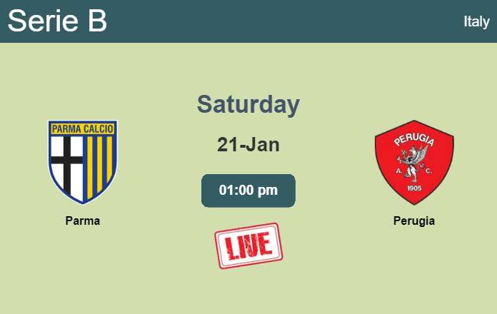 How to watch Parma vs. Perugia on live stream and at what time