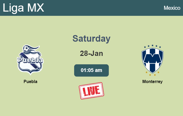 How to watch Puebla vs. Monterrey on live stream and at what time