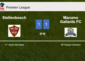 Marumo Gallants FC clutches a draw against Stellenbosch