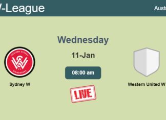 How to watch Sydney W vs. Western United W on live stream and at what time