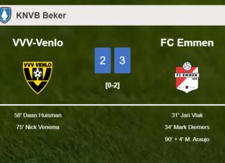 FC Emmen defeats VVV-Venlo 3-2