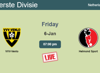 How to watch VVV-Venlo vs. Helmond Sport on live stream and at what time