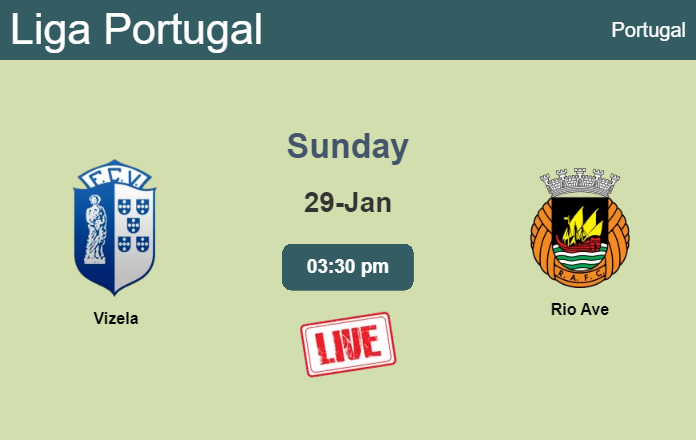 How to watch Vizela vs. Rio Ave on live stream and at what time