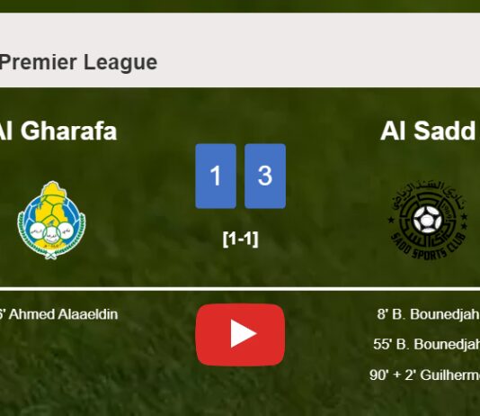 Al Sadd overcomes Al Gharafa 3-1. HIGHLIGHTS