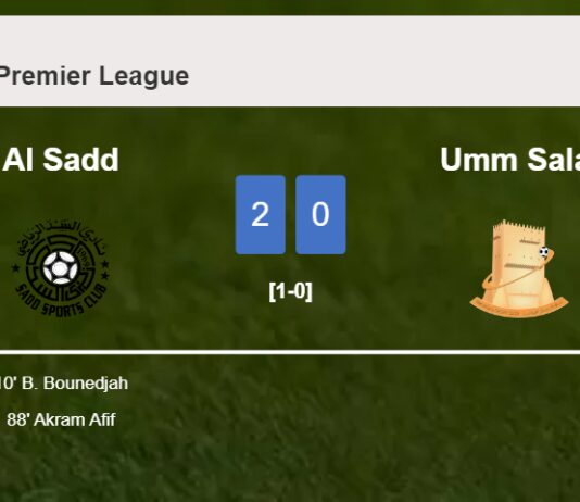Al Sadd overcomes Umm Salal 2-0 on Saturday