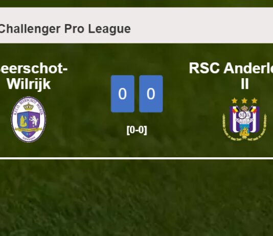 Beerschot-Wilrijk draws 0-0 with RSC Anderlecht II on Sunday