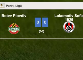 Botev Plovdiv draws 0-0 with Lokomotiv Sofia 1929 on Friday