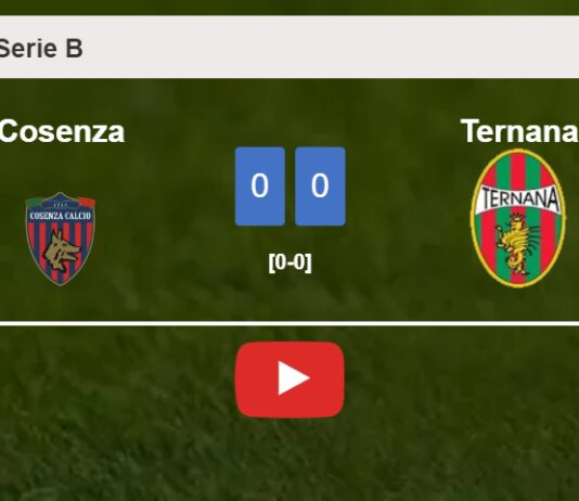 Cosenza stops Ternana with a 0-0 draw. HIGHLIGHTS