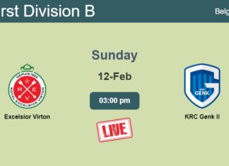 How to watch Excelsior Virton vs. KRC Genk II on live stream and at what time