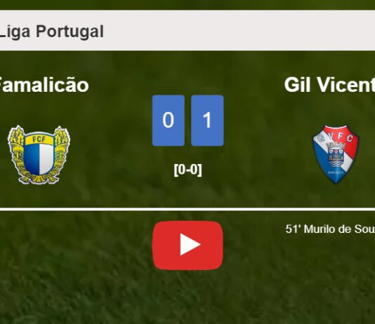 Gil Vicente beats Famalicão 1-0 with a goal scored by M. de. HIGHLIGHTS