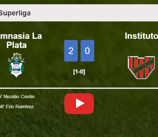 Gimnasia La Plata conquers Instituto 2-0 on Friday. HIGHLIGHTS