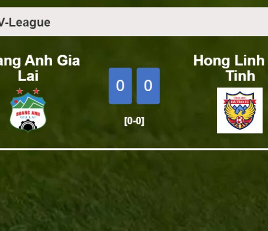 Hoang Anh Gia Lai draws 0-0 with Hong Linh Ha Tinh on Saturday