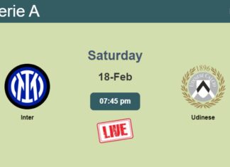 How to watch Inter vs. Udinese on live stream and at what time