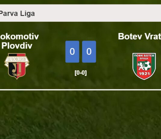Lokomotiv Plovdiv draws 0-0 with Botev Vratsa on Sunday