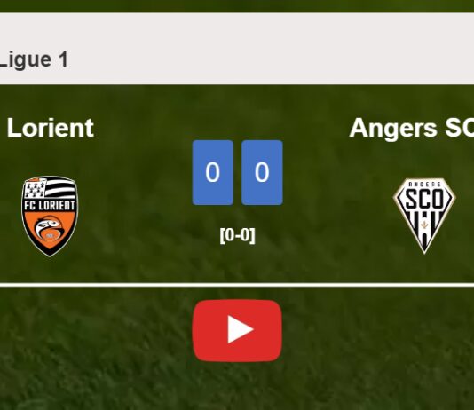 Angers SCO stops Lorient with a 0-0 draw. HIGHLIGHTS