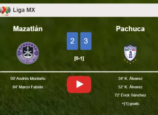 Mazatlán stops Pachuca with a 0-0 draw. HIGHLIGHTS