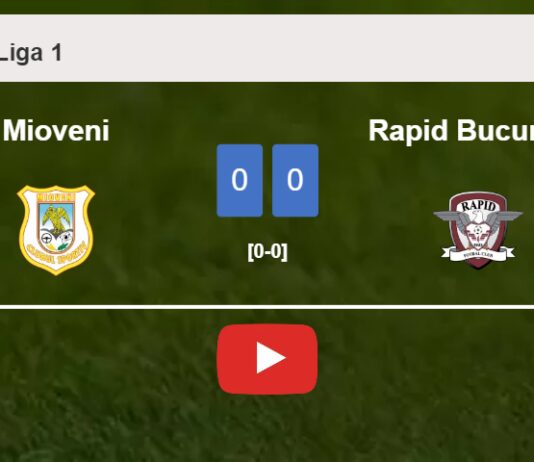 Mioveni draws 0-0 with Rapid Bucuresti with Marko Dugandzic missing a penalt. HIGHLIGHTS
