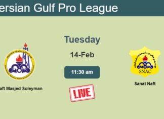 How to watch Naft Masjed Soleyman vs. Sanat Naft on live stream and at what time