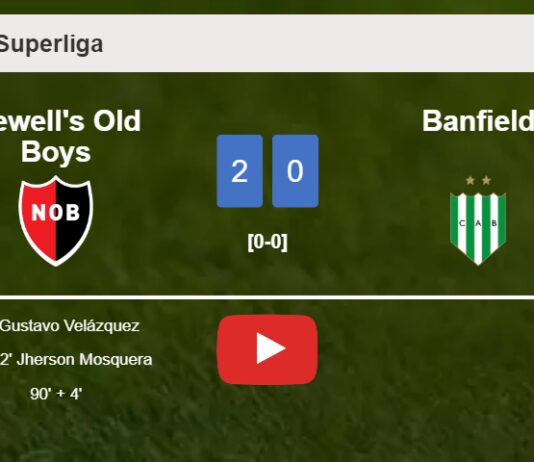Newell's Old Boys prevails over Banfield 1-0 with a goal scored by . HIGHLIGHTS
