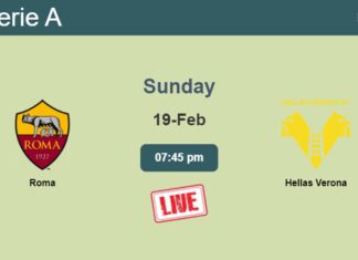 How to watch Roma vs. Hellas Verona on live stream and at what time