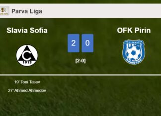 Slavia Sofia surprises OFK Pirin with a 2-0 win