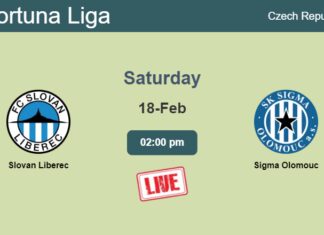 How to watch Slovan Liberec vs. Sigma Olomouc on live stream and at what time