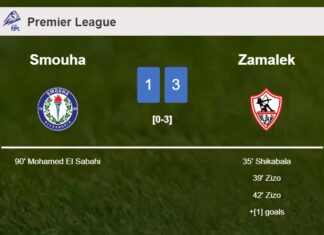 Zamalek beats Smouha 3-1