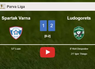 Ludogorets conquers Spartak Varna 2-1. HIGHLIGHTS