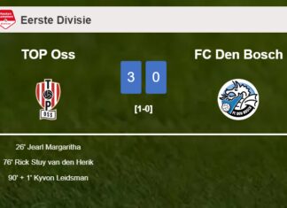 TOP Oss defeats FC Den Bosch 3-0