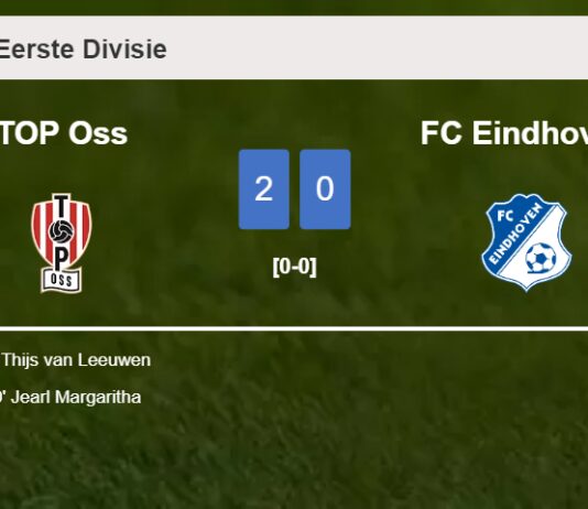 TOP Oss defeated FC Eindhoven with a 2-0 win