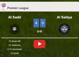 Al Sadd crushes Al Sailiya 4-0 with a superb performance. HIGHLIGHTS