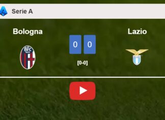 Bologna draws 0-0 with Lazio on Saturday. HIGHLIGHTS